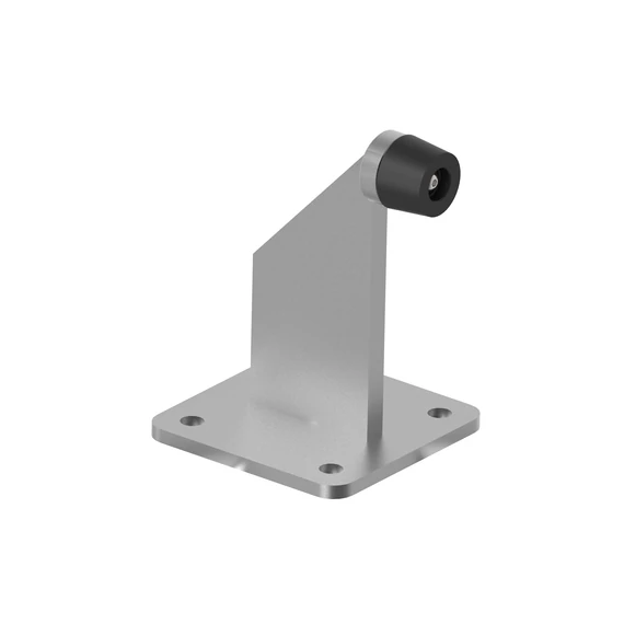 Talpas kapuütköző 60x130mm, INOX