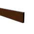 Kép 1/10 - Barna 8017 Alumínium zártszelvény-kerítésléc, 125cm-es és 10cm széles